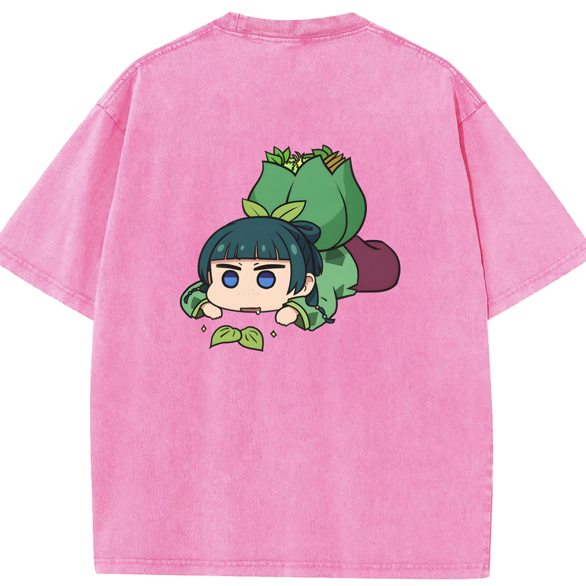 （画像用） 薬屋のひとりごと The Apothecary Diaries 綿100% ヴィンテージ風 半袖Tシャツ（背面プリント）